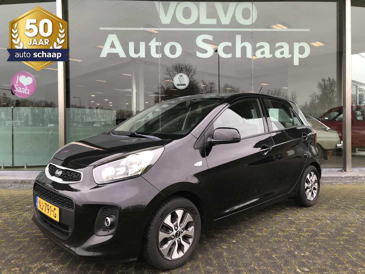 Kia Picanto - 1.0 CVVT EconomyPlusLine | Rijklaar incl garantie | 1e eigenaar Camera All-Season banden A - AutoWereld.nl