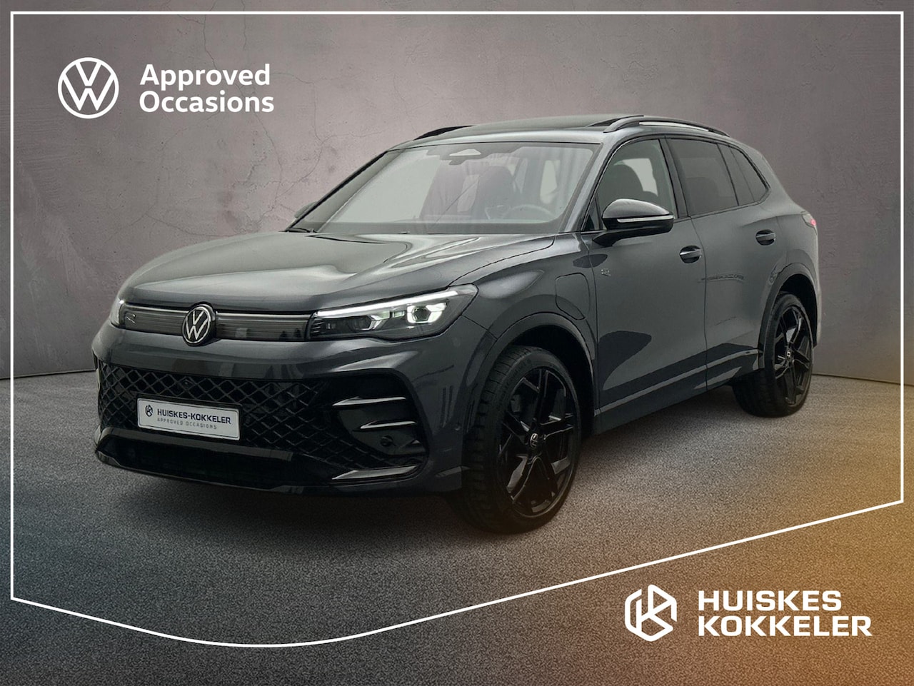 Volkswagen Tiguan - R-Line Edition 1.5 TSI eHybrid 272pk DSG Automaat Trekhaak, Panoramadak, Navigatie, Black - AutoWereld.nl