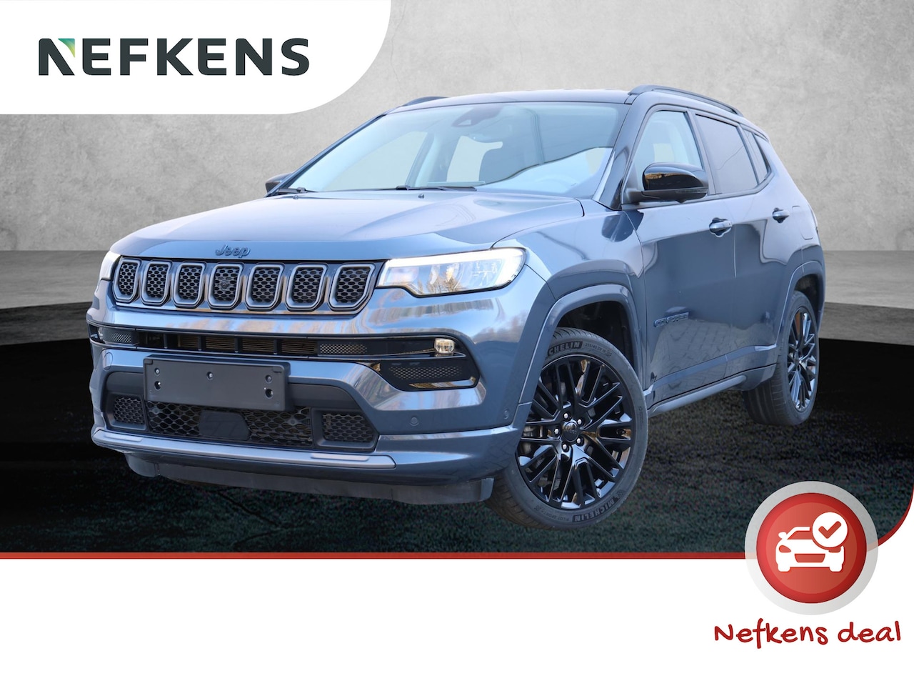 Jeep Compass - 4xe 240 Plug-in Hybrid Electric S | Stoelventilatie en verwarming | Navigatie | Apple Carp - AutoWereld.nl
