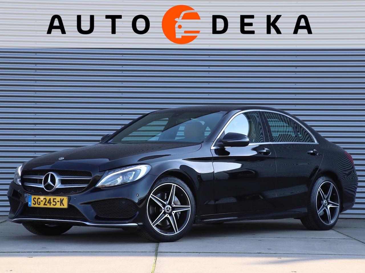 Mercedes-Benz C-klasse - 180 AMG Sport Edition Automaat *1e Eigenaar*9G-Tronic* - AutoWereld.nl