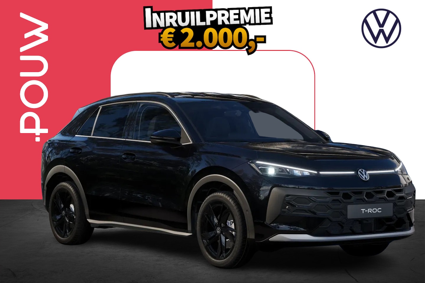 Volkswagen T-Roc - 1.5 eTsi 115pk DSG Style First Edition | Trekhaak Wegklapbaar | Multimedia Pakket - AutoWereld.nl