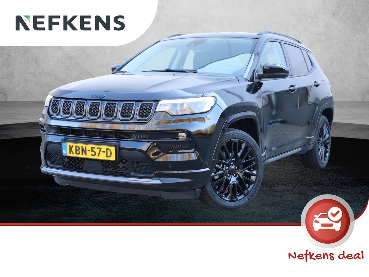 Jeep Compass - 4xe 240 Plug-in Hybrid Electric S | Navigatie | Cruise Control | Apple Carplay/Android Aut - AutoWereld.nl