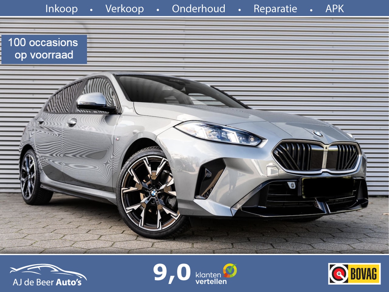 BMW 1-serie - 120 M Sport Design Edition Panorama | Leder | 360 Camera | Volleder | Memory stoelen - AutoWereld.nl