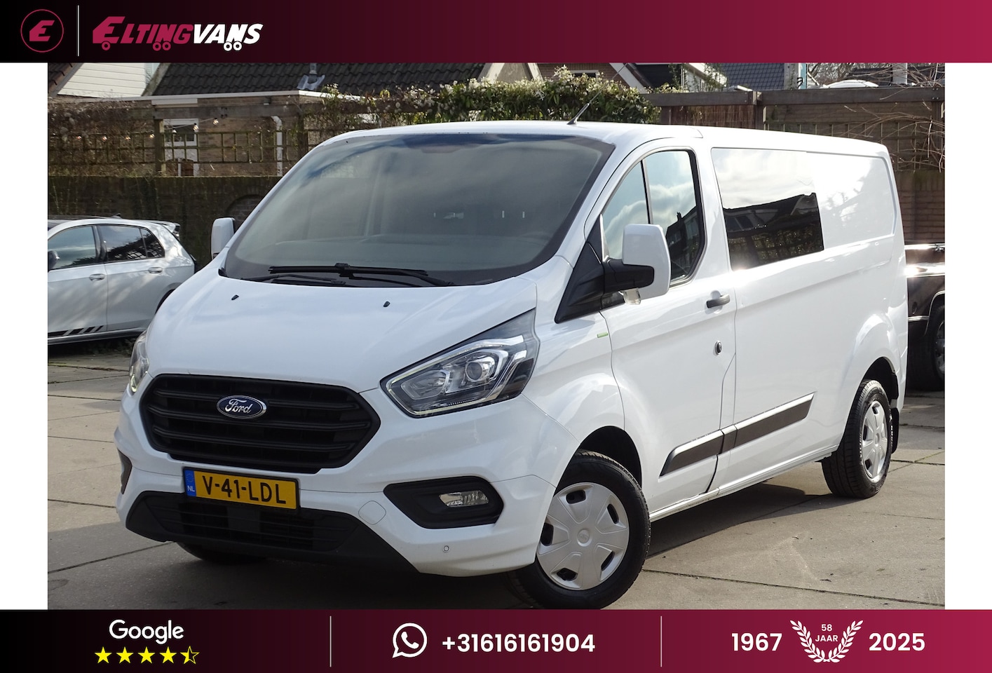 Ford Transit Custom - 2.0 TDCI L2H1 Trend DC Euro 6 - AutoWereld.nl