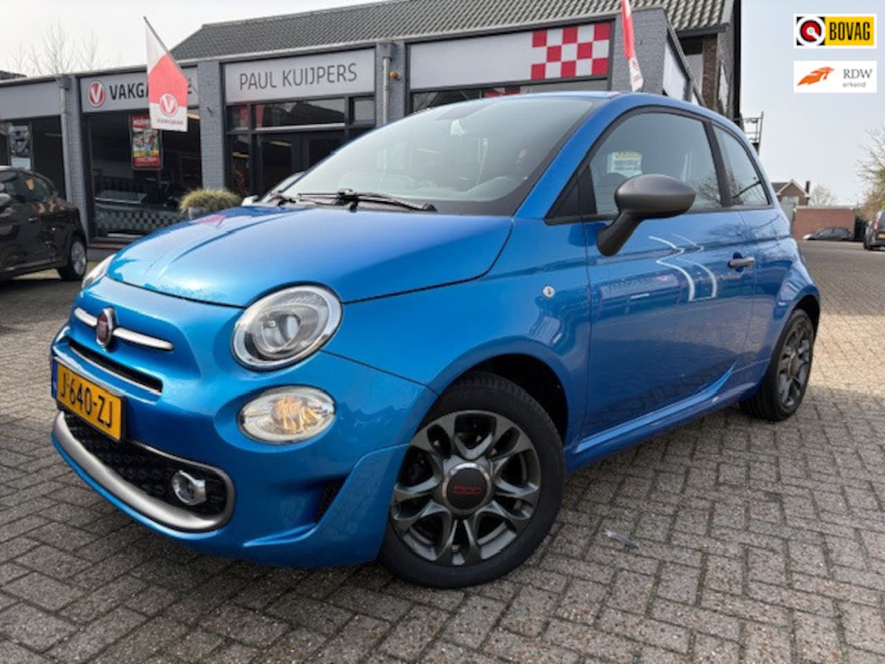 Fiat 500 - 1.0 Hybrid *LM velg + sportkit + clima* - AutoWereld.nl