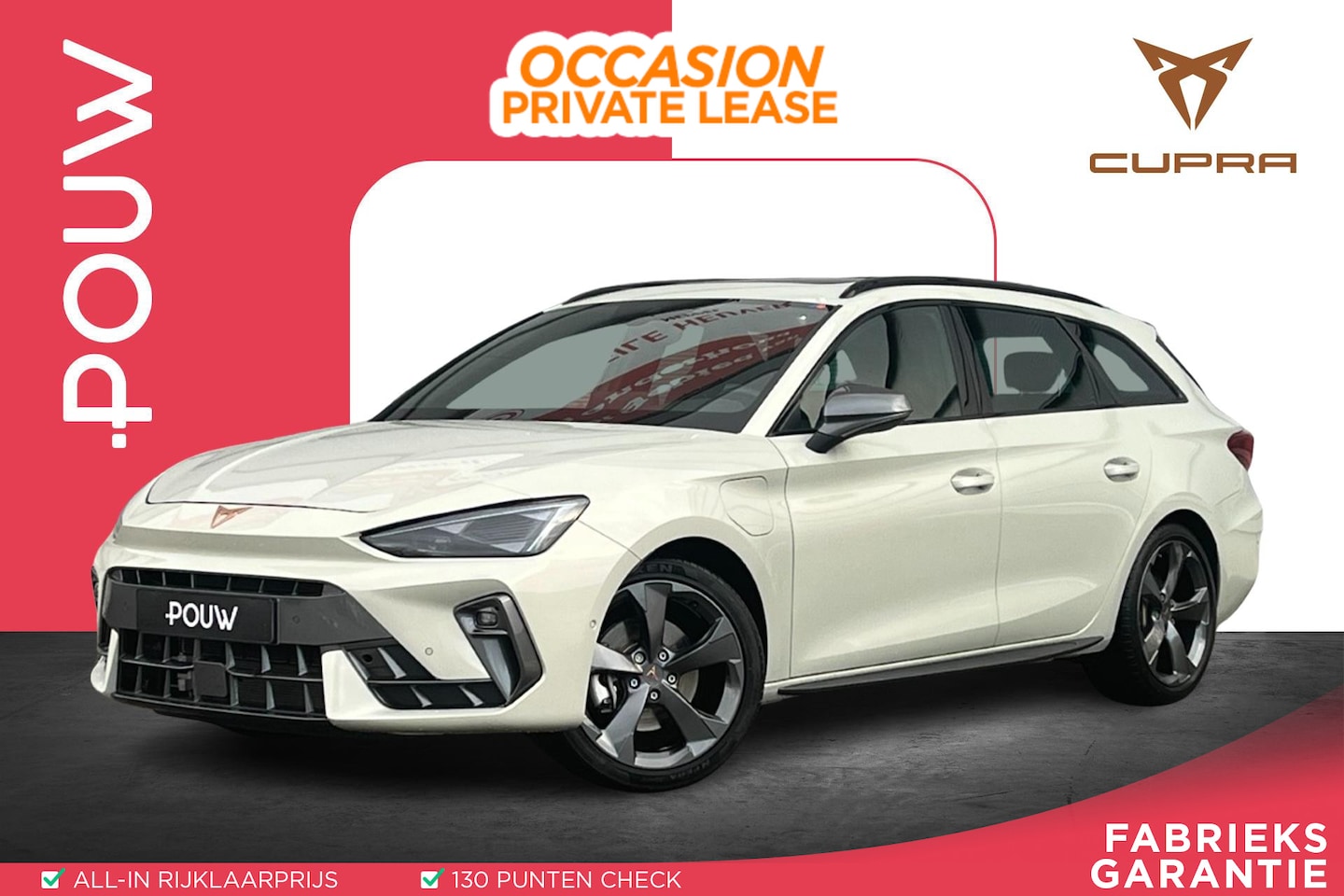 CUPRA Leon Sportstourer - 1.5 TSI e-Hybrid 204pk Essential | 100% | Panoramadak | Geheugen Bestuurdersstoel | Camera - AutoWereld.nl