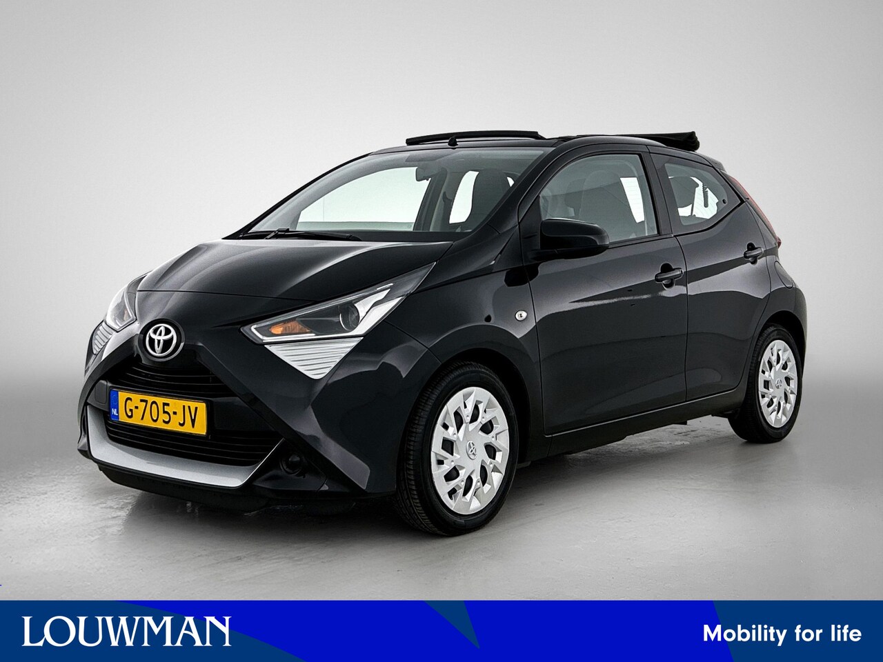 Toyota Aygo - 1.0 VVT-i x-play Cabriodak Open dak | Airco | 5 Deurs | - AutoWereld.nl