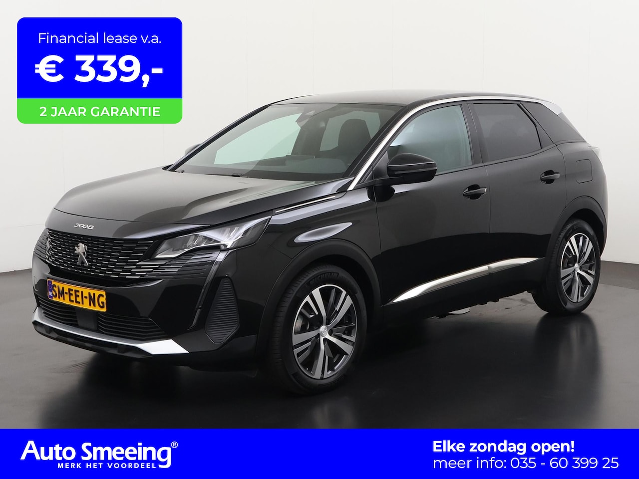 Peugeot 3008 - 1.6 HYbrid 180 Allure Pack PHEV | 360 Camera | Navigatie | Apple Carplay | Zondag Open! - AutoWereld.nl