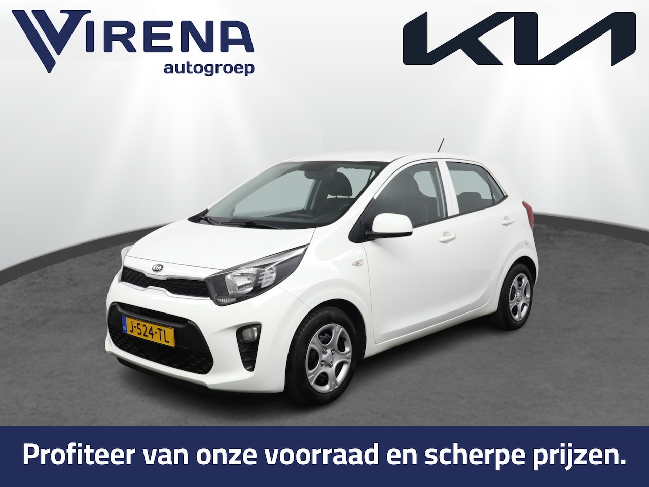 Kia Picanto - 1.0 DPi ComfortLine - Airco - Radio - Cruise Control - Goed Onderhouden - Virena Zekerheid - AutoWereld.nl