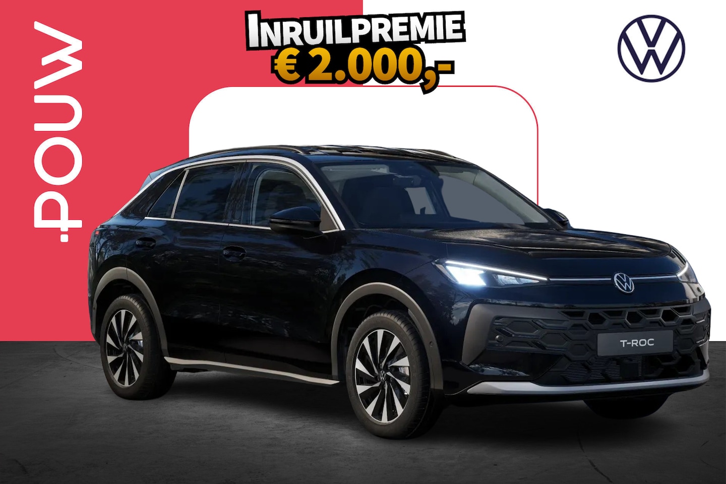 Volkswagen T-Roc - 1.5 eTsi 115pk Life First Edition | Trekhaak Wegklapbaar | Licht-pakket - AutoWereld.nl