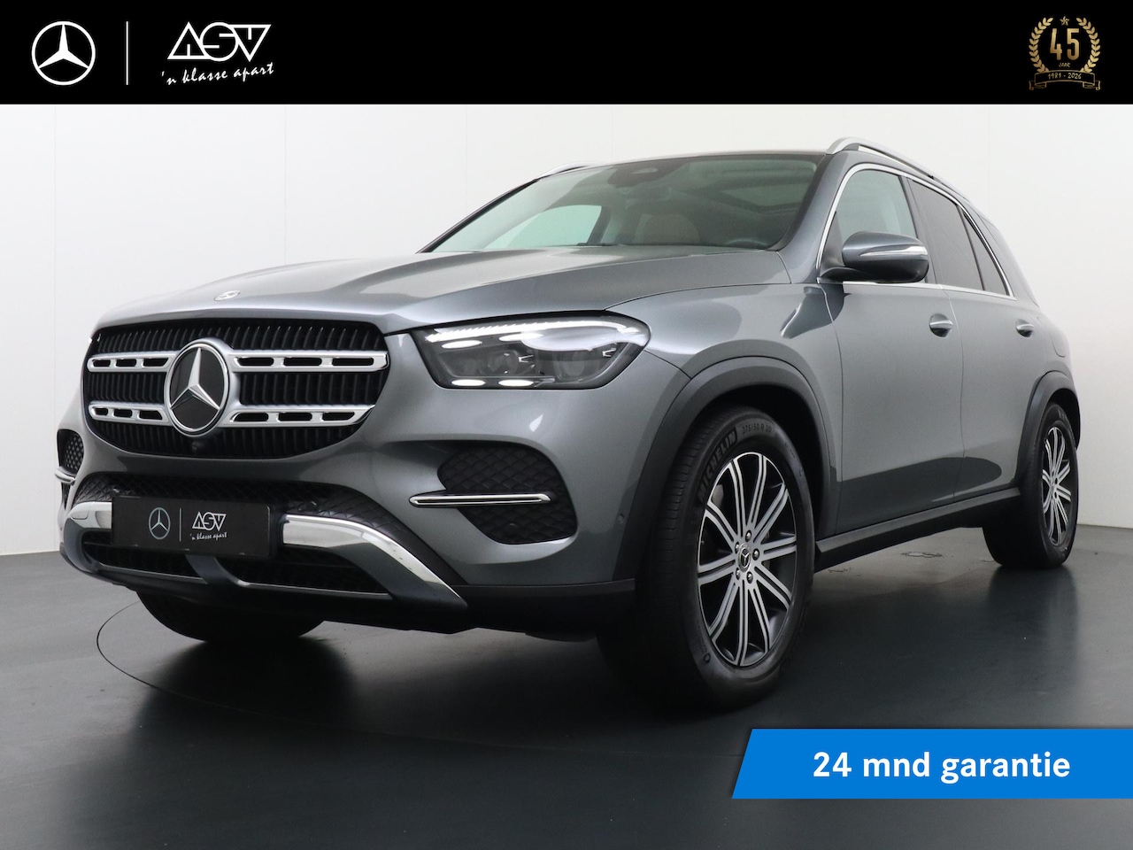 Mercedes-Benz GLE-Klasse - 350 de 4MATIC Luxury Line Luchtvering, Burmester surround, Wegklapbare trekhaak, Panoramad - AutoWereld.nl