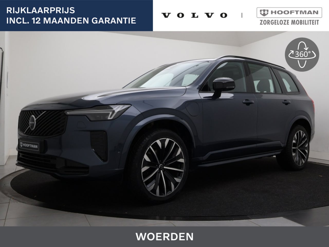 Volvo XC90 - T8 PLUG-IN HYBRID ULTRA DARK BOWERS&WILKINS LUCHTVERING 360GR CA - AutoWereld.nl