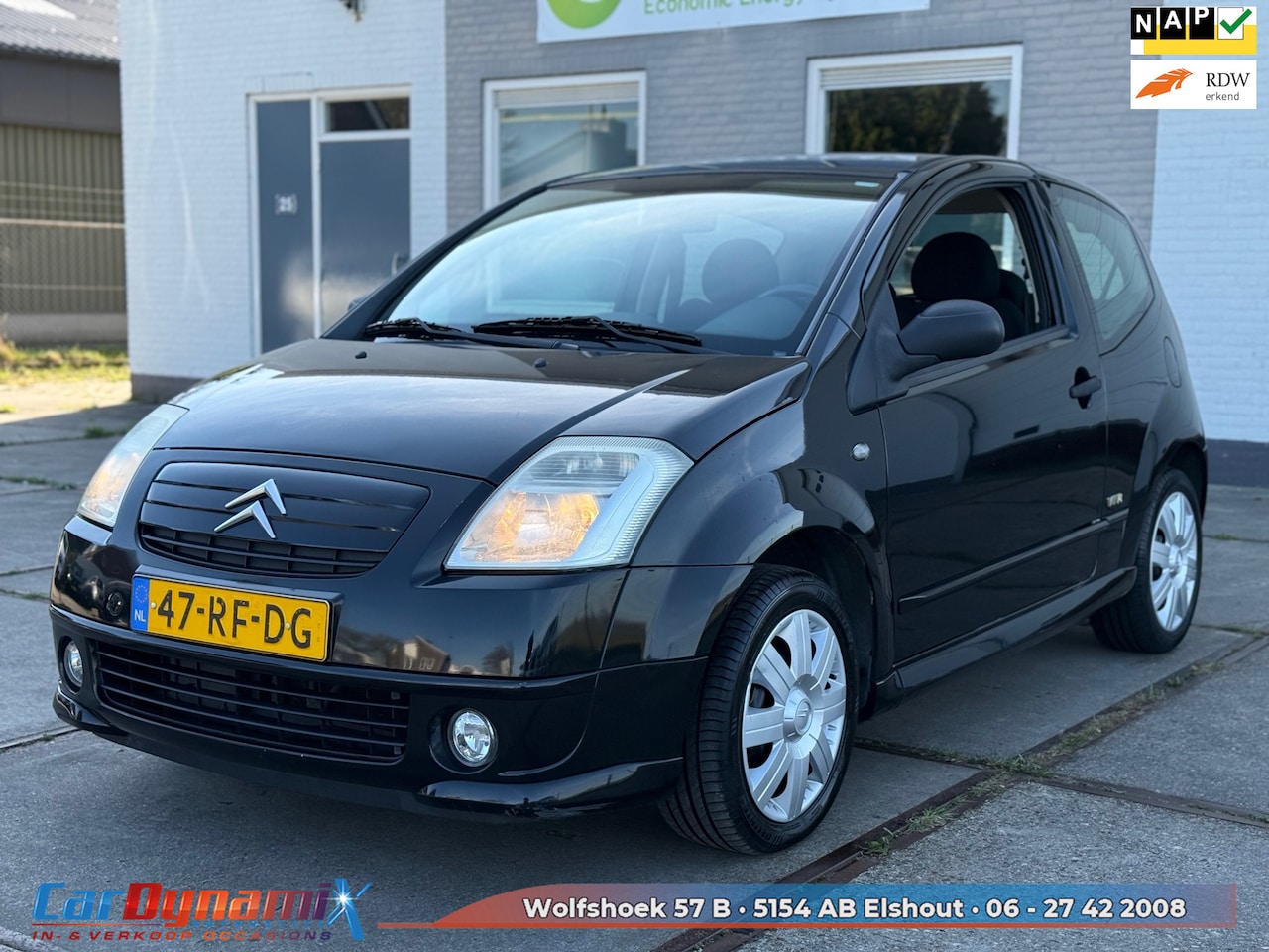 Citroën C2 - 1.4i VTR | Sportief | Zuinig | Compact | Rijd Goed - AutoWereld.nl
