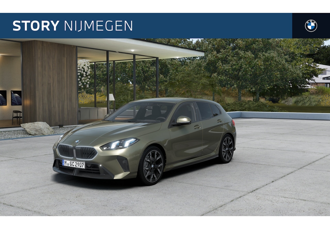 BMW 1-serie - 120 High Executive M Sport Automaat / Sportstoelen / Adaptieve LED / Comfort Access / Head - AutoWereld.nl