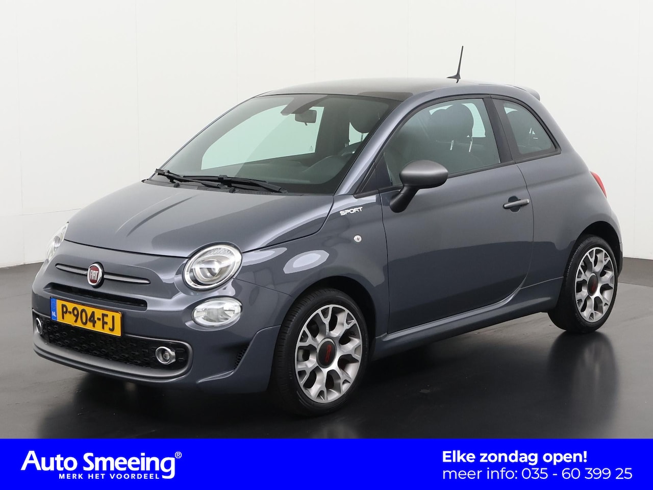 Fiat 500 - 1.0 Hybrid Sport | Panoramadak | Digital Cockpit | Parkeersensor | Zondag Open! - AutoWereld.nl