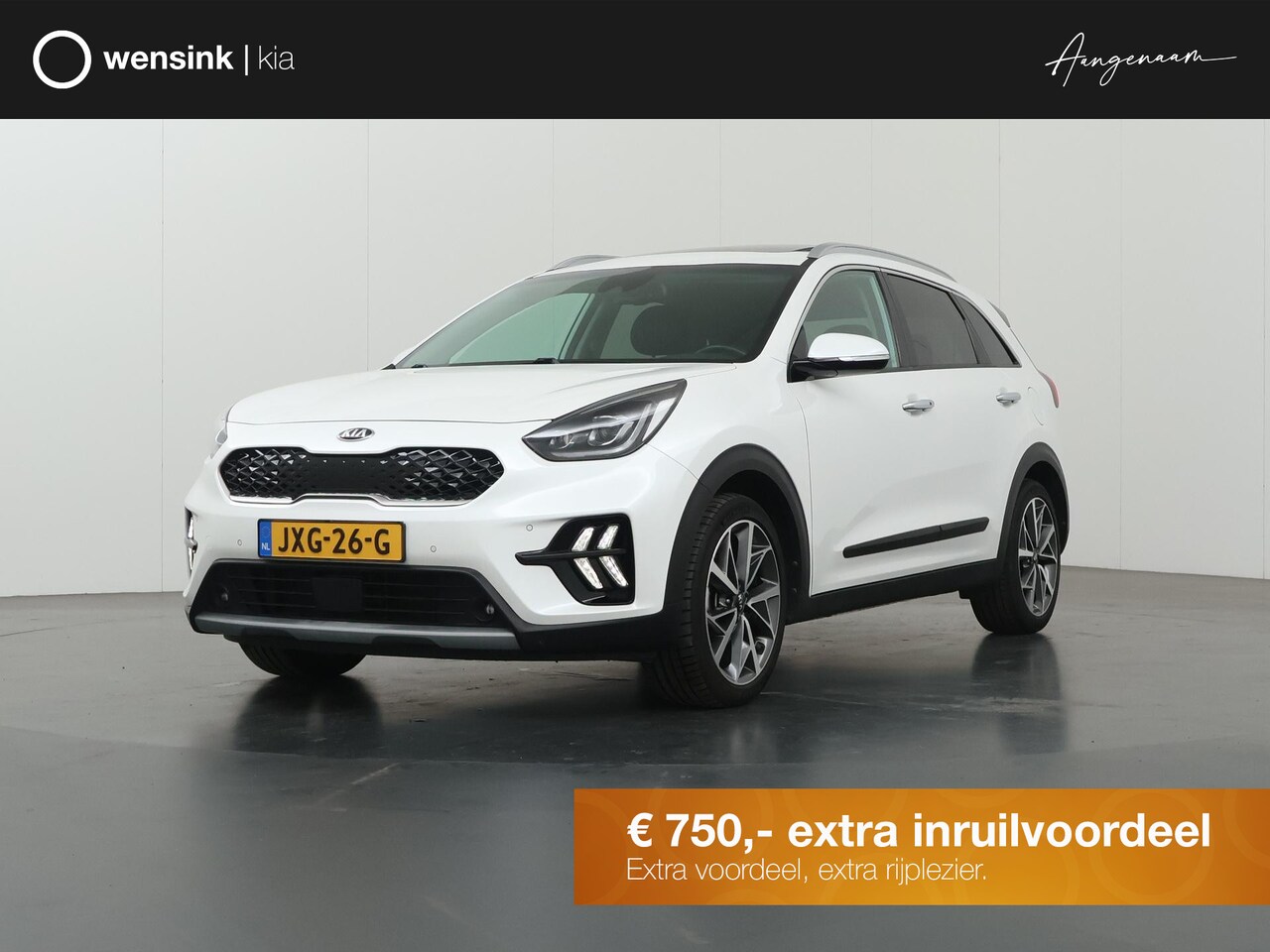 Kia Niro - 1.6 GDi Hybrid ExecutiveLine | Panoramadak | Lederen Bekleding | JBL Audio | Dodehoekdetec - AutoWereld.nl
