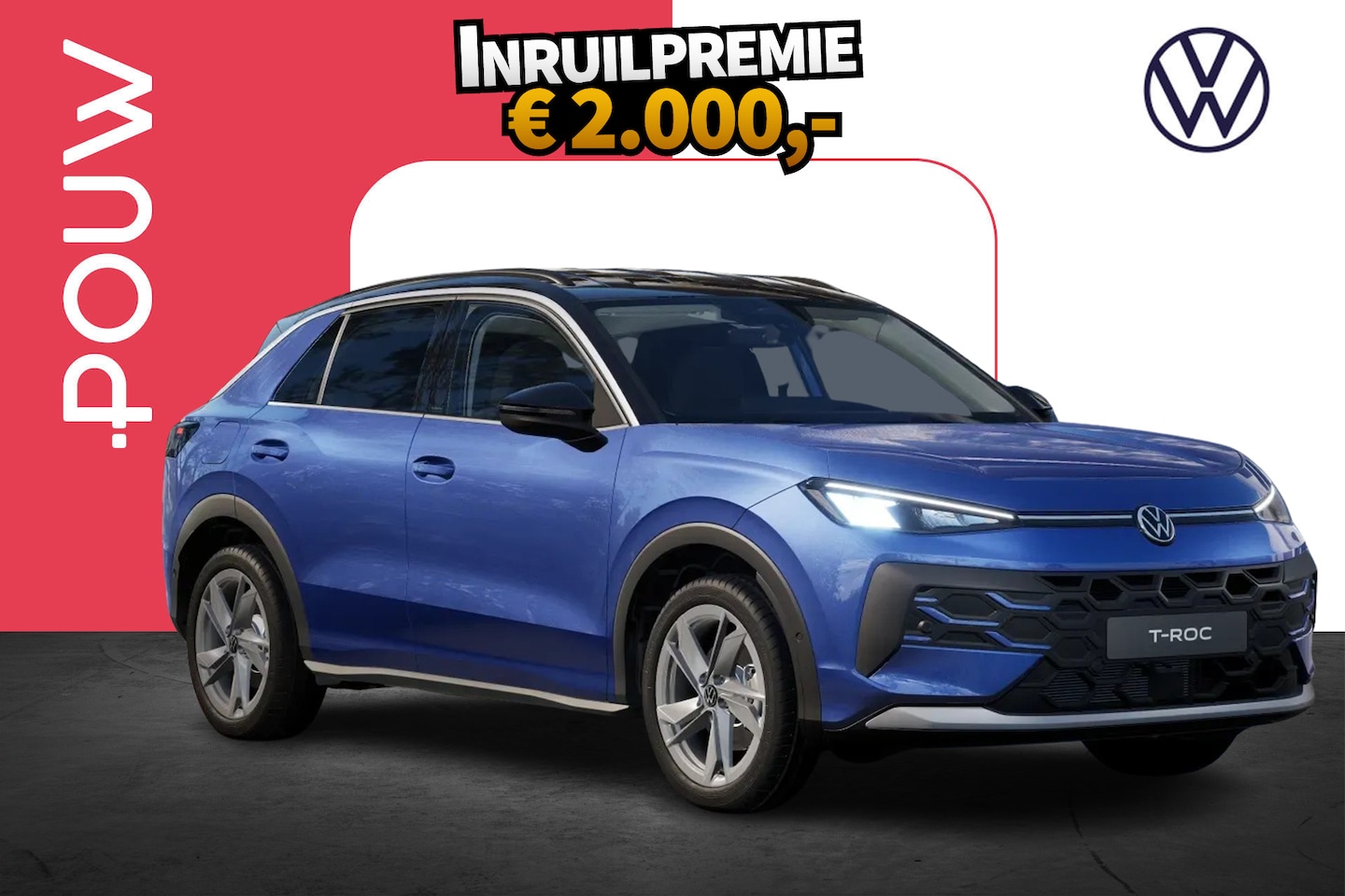 Volkswagen T-Roc - 1.5 eTsi 115pk Life First Edition | 18" Velgen | Trekhaak Wegklapbaar - AutoWereld.nl