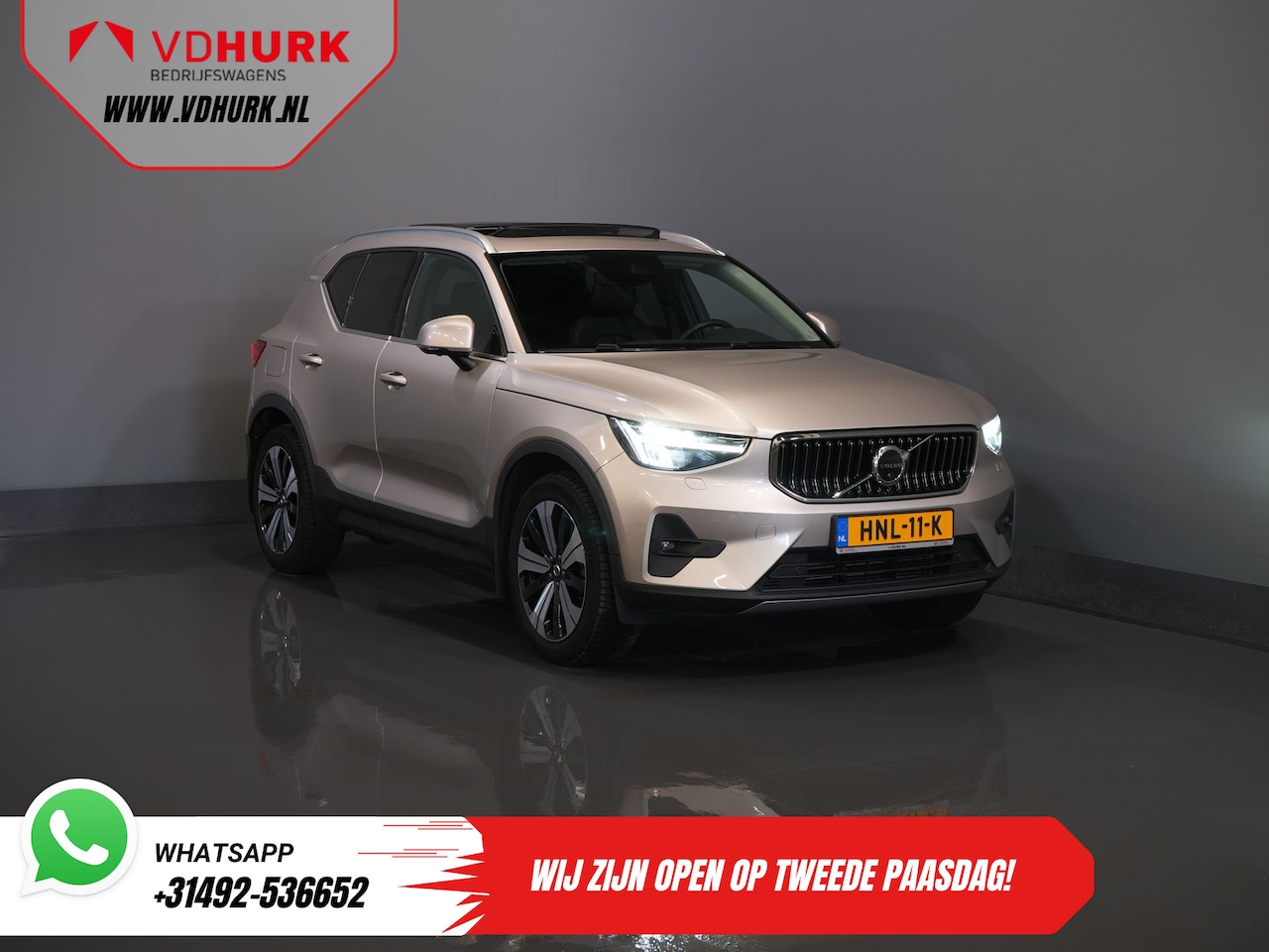 Volvo XC40 - 1.5 PHEV Ultimate Bright Pano/ Leder/ Harman & Kardon/ Mem.stoel/ Elek.Trekhaak/ Adapt.cru - AutoWereld.nl