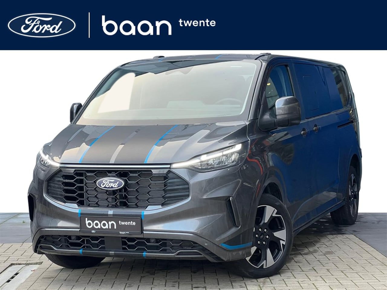 Ford Transit Custom - 320 170 PK Sport Dubbel Cabine | Incl. BPM | - AutoWereld.nl