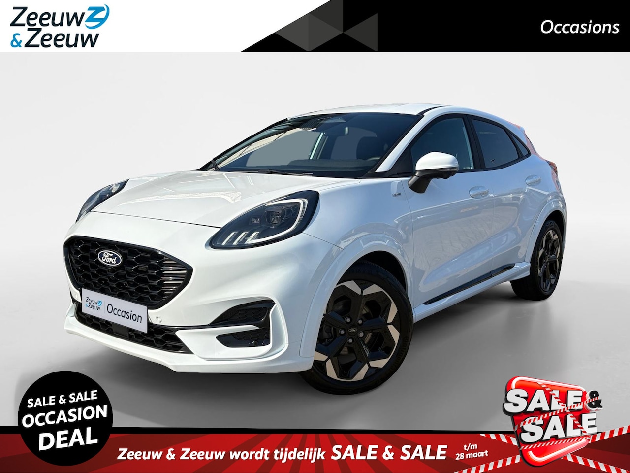 Ford Puma - ST-line X |Cruise control Adaptief|Dodehoek detectie| Trekhaak|Verwarmde voorruit|voorstoe - AutoWereld.nl