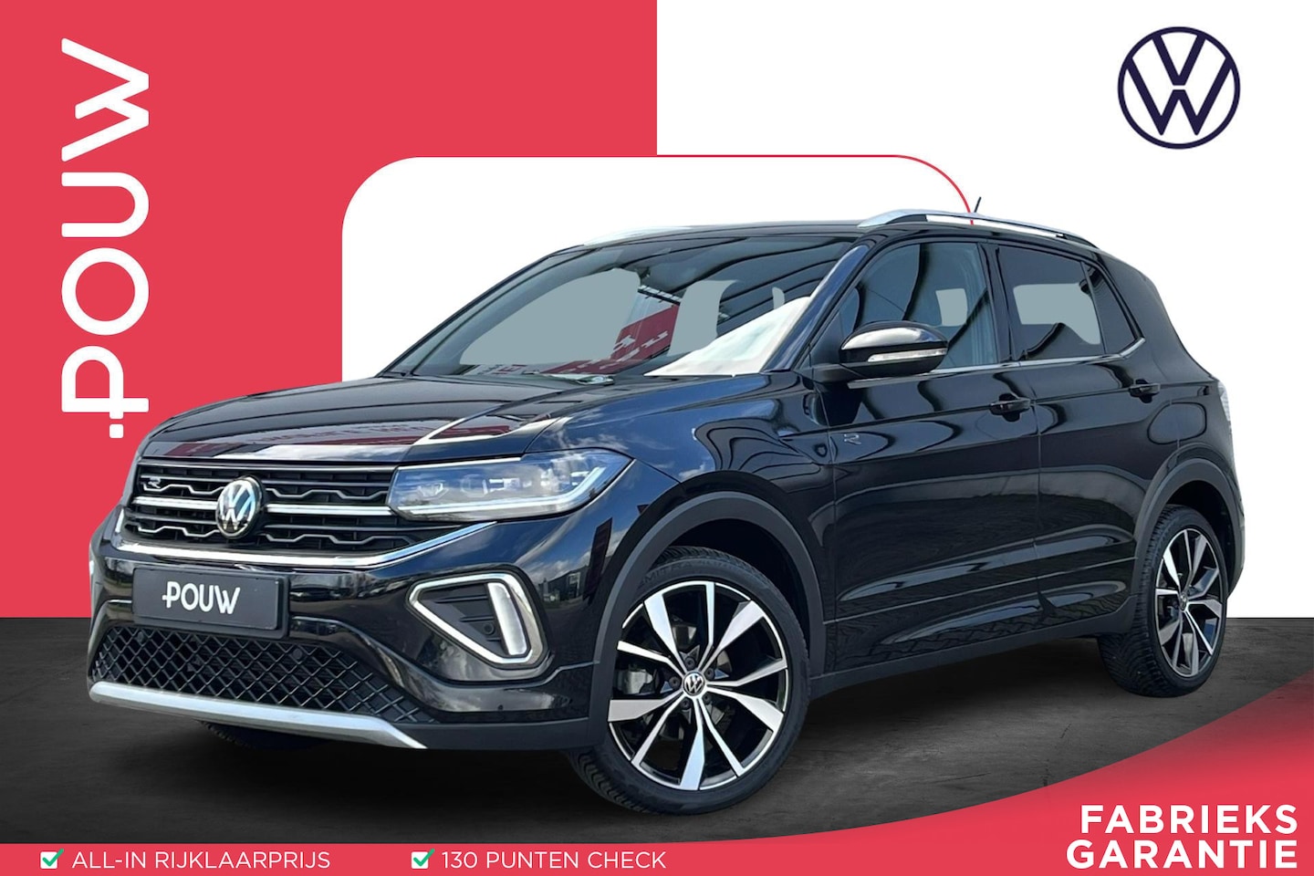 Volkswagen T-Cross - 1.5 TSI 150pk DSG R-Line | Trekhaak | Navigatie | LED Matrix | DAB+ - AutoWereld.nl