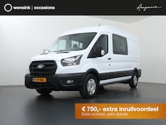 Ford Transit - 350 | 2.0 TDCI | L3 H2 | TREND | DUBBEL CABINE | 6-ZITS | CAMERA | VOORRUITVERWARMING | TR