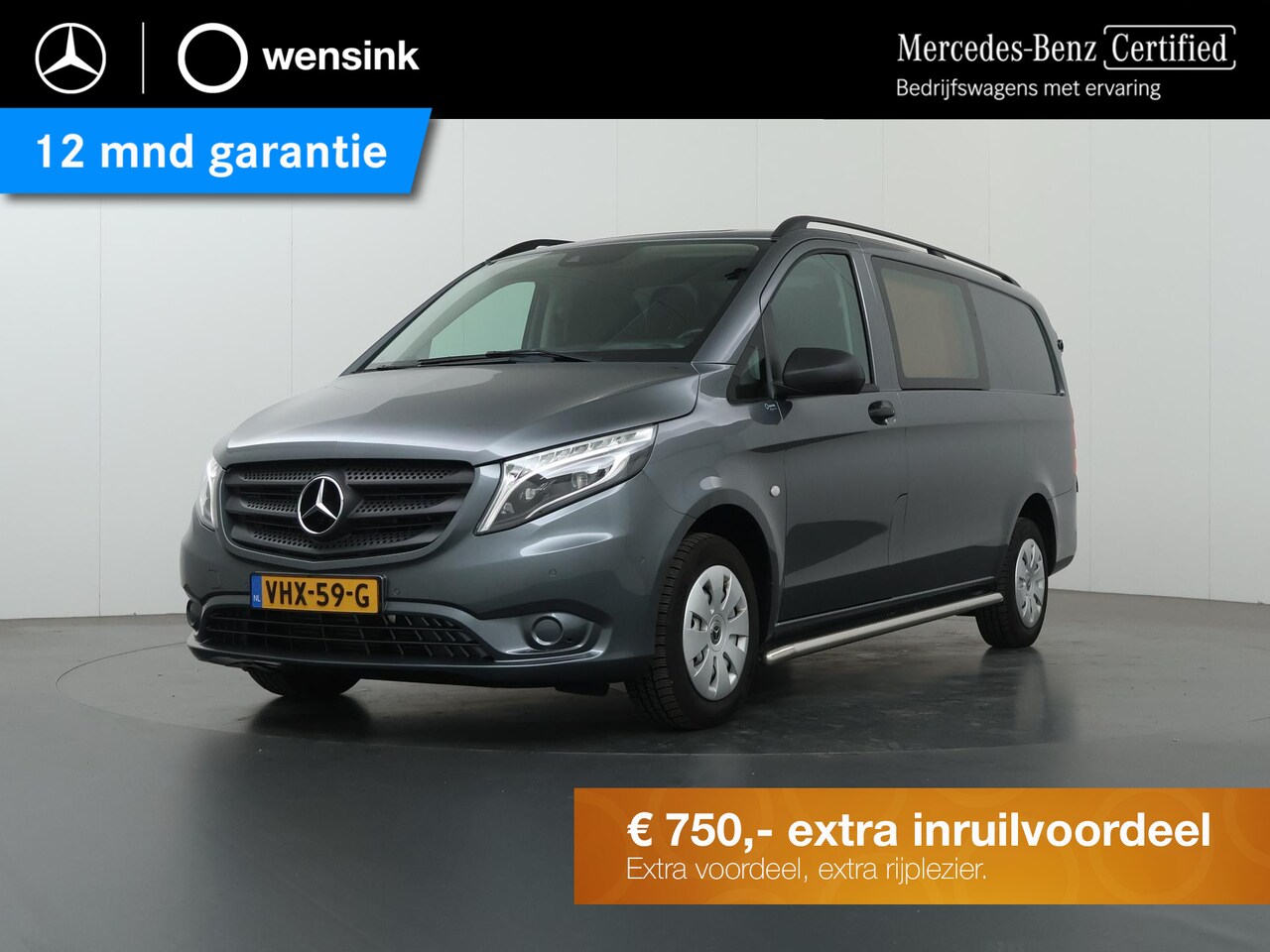 Mercedes-Benz Vito - 114 CDI | Aut. | Lang L2 | Climate Control | Parkeercamera | Navigatie | Stoelverwarming | - AutoWereld.nl