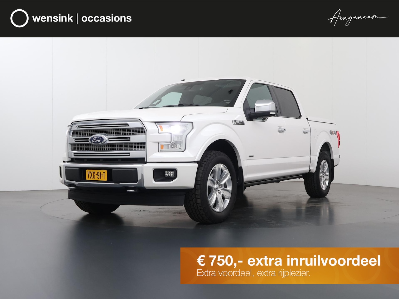 Ford F150 - 3.5 V6 SUPERCREW | PRINS LPG | 3500 KG AHW | €38.800,- FISCAAL!!! | LEDEREN BEKLEDING | CL - AutoWereld.nl