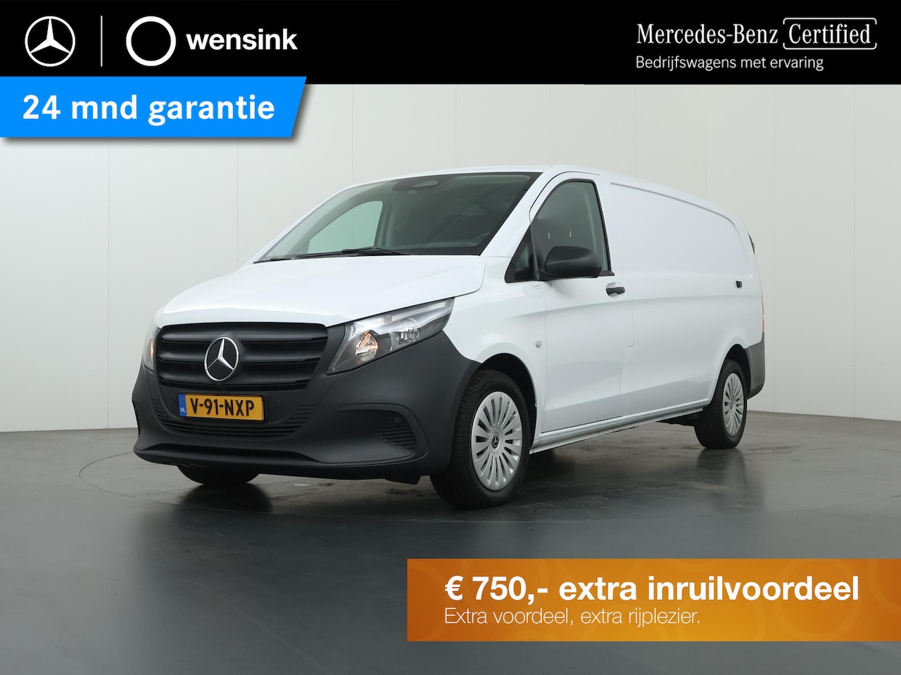Mercedes-Benz Vito - 116 CDI L3 Pro | Navigatie | Achteruitrijcamera | Verwarmde Comfortstoel bestuurder en Bij - AutoWereld.nl