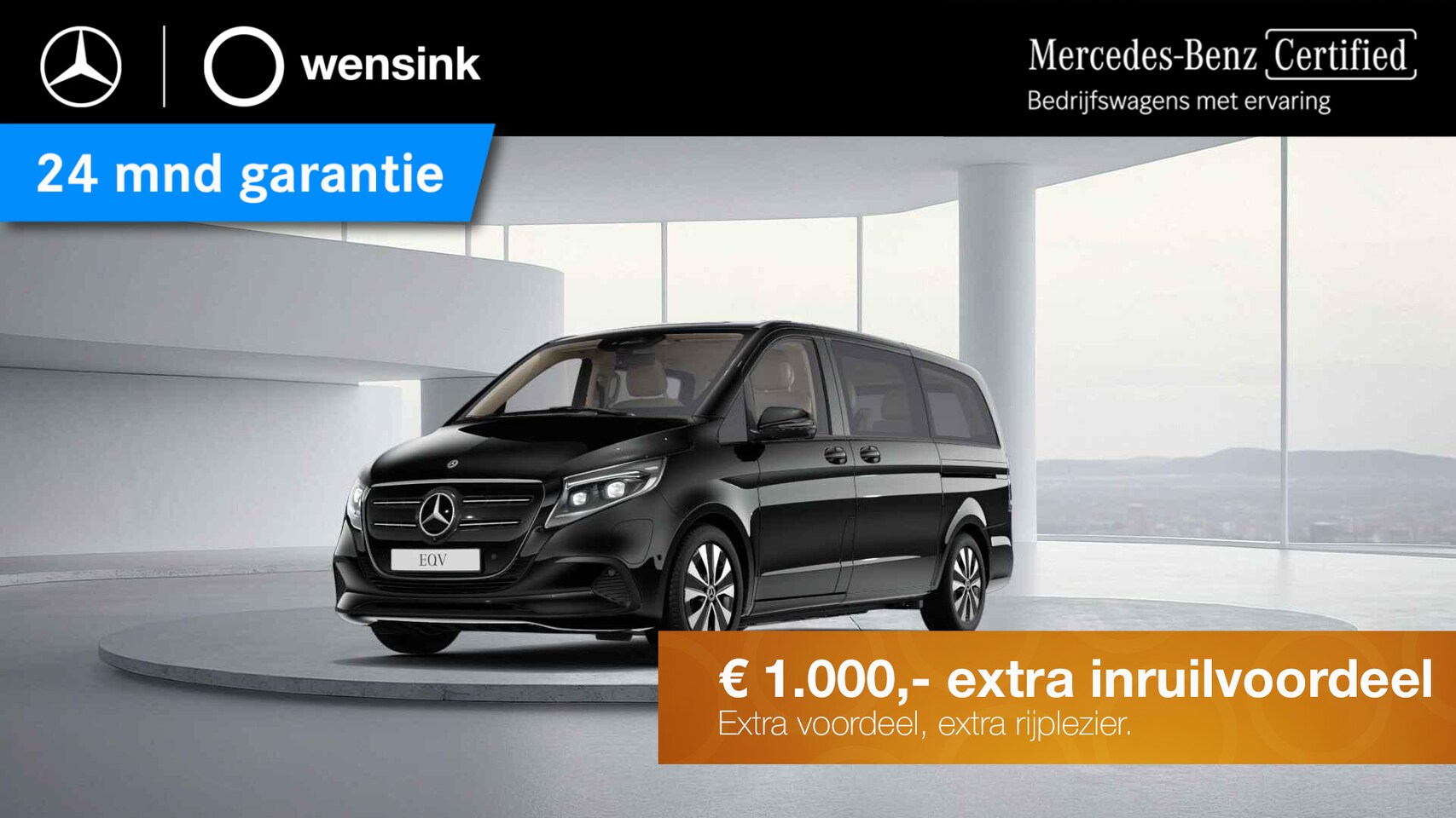 Mercedes-Benz EQV - 300 L2 Avantgarde 90 kWh | Beige Leder | 6 zits | - AutoWereld.nl