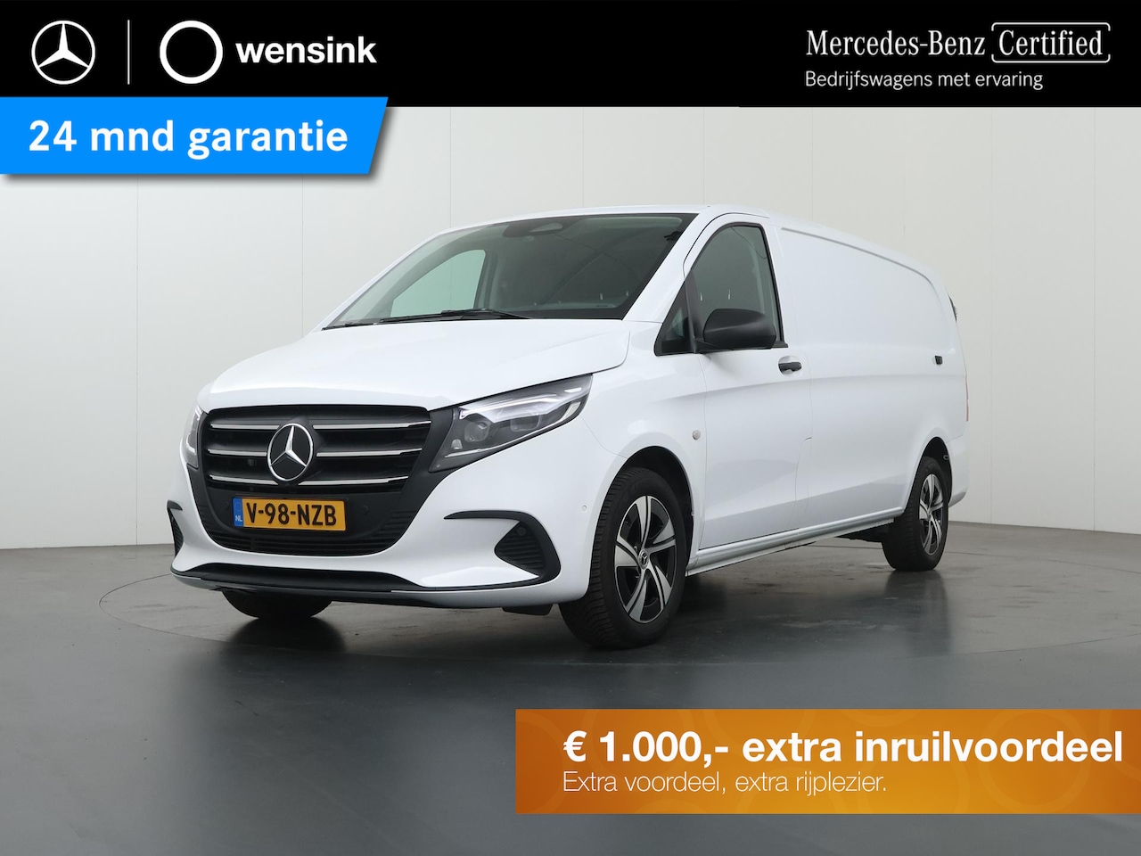 Mercedes-Benz Vito - 116 CDI | AUT. | XL L3 | SELECT | NAVIGATIE | CAMERA | MULTI-BEAM LED | ACHTERDEUREN | STO - AutoWereld.nl