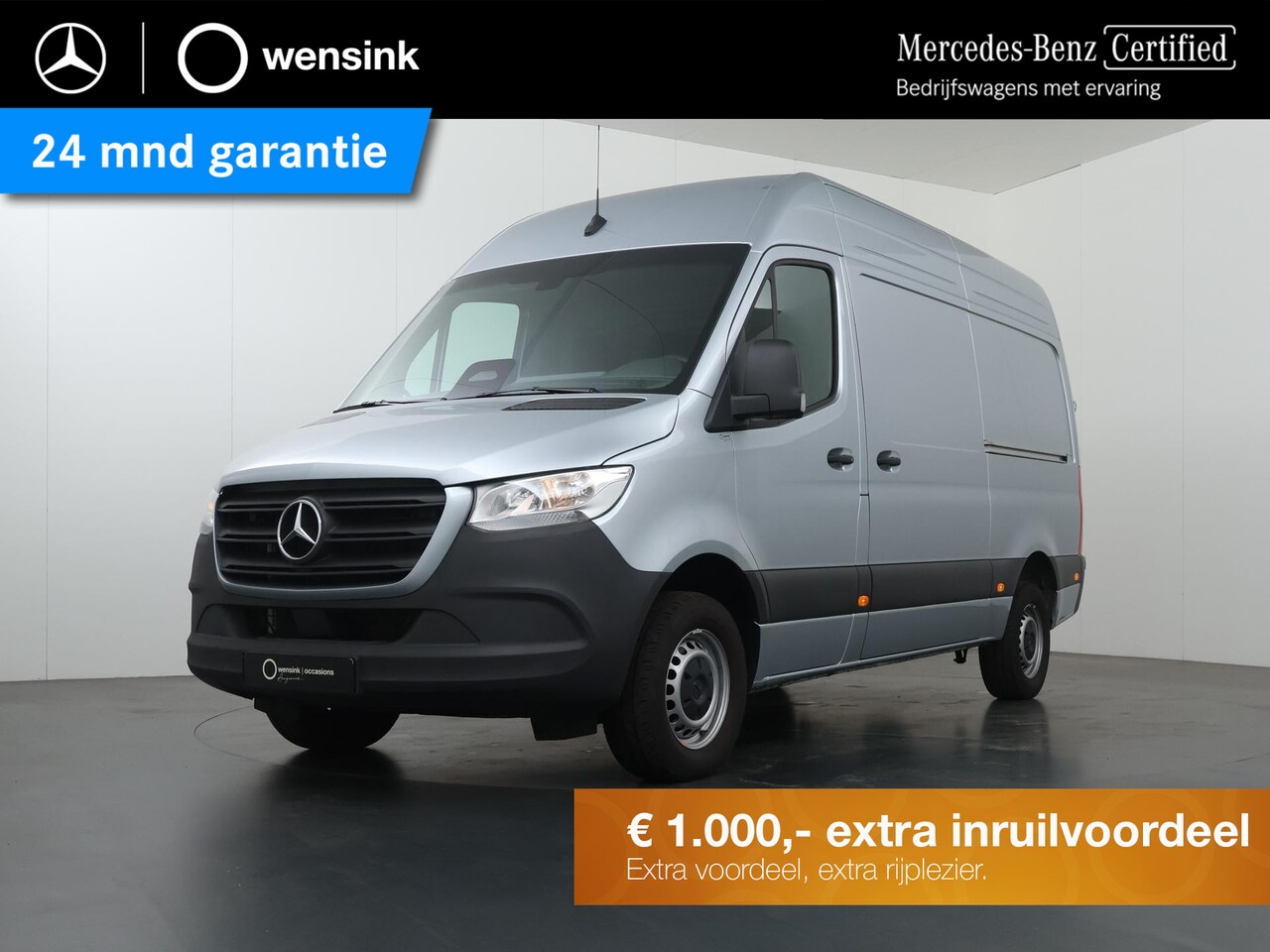 Mercedes-Benz Sprinter - 317 CDI | L2 H2 | PRO | AUTOMAAT | ACHTERUITRIJCAMERA | NAVIGATIE | CRUISE CONTROL | 2X ZI - AutoWereld.nl