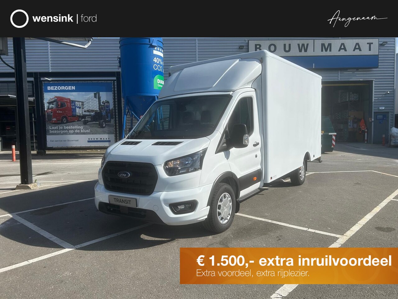 Ford Transit - 350 2.0 TDCI L4H1 Trend Bakwagen | Uit voorraad leverbaar | Gesloten Bak met Deuren | Kent - AutoWereld.nl