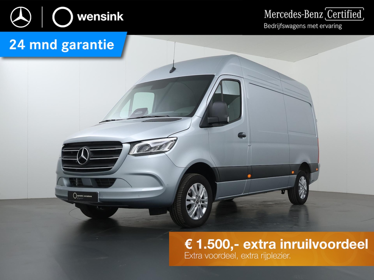 Mercedes-Benz Sprinter - 317 CDI | AUT. | SELECT | L2 H2 | AUTOMAAT | 3500 KG. AHW | ADAPTIEVE CRUISE | STOELVERWAR - AutoWereld.nl