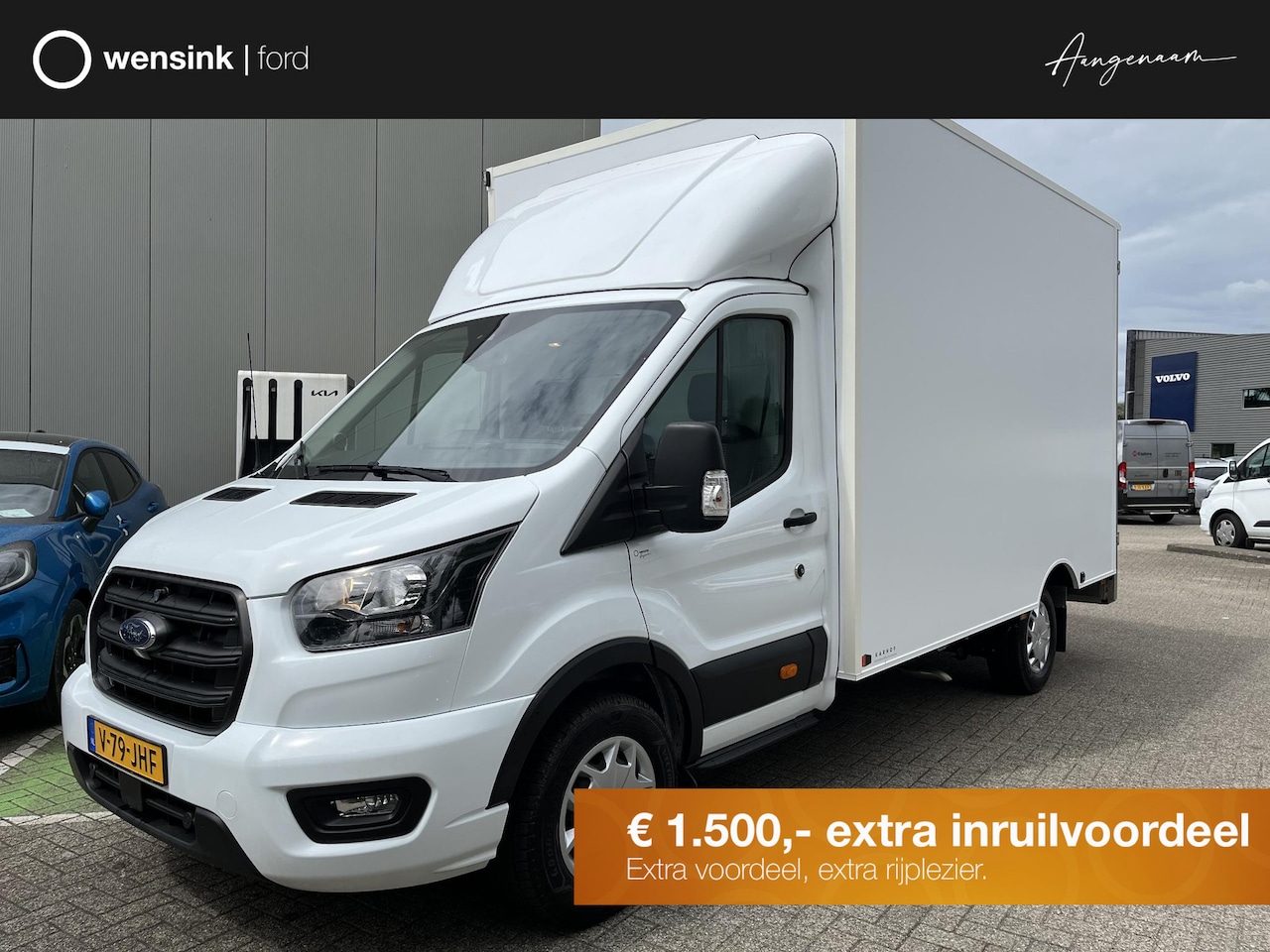 Ford Transit - 350 2.0 TDCI L4H1 Trend Bakwagen | Karhof Opbouw Gesloten Deuren | BPM Voordeel | Cruise C - AutoWereld.nl