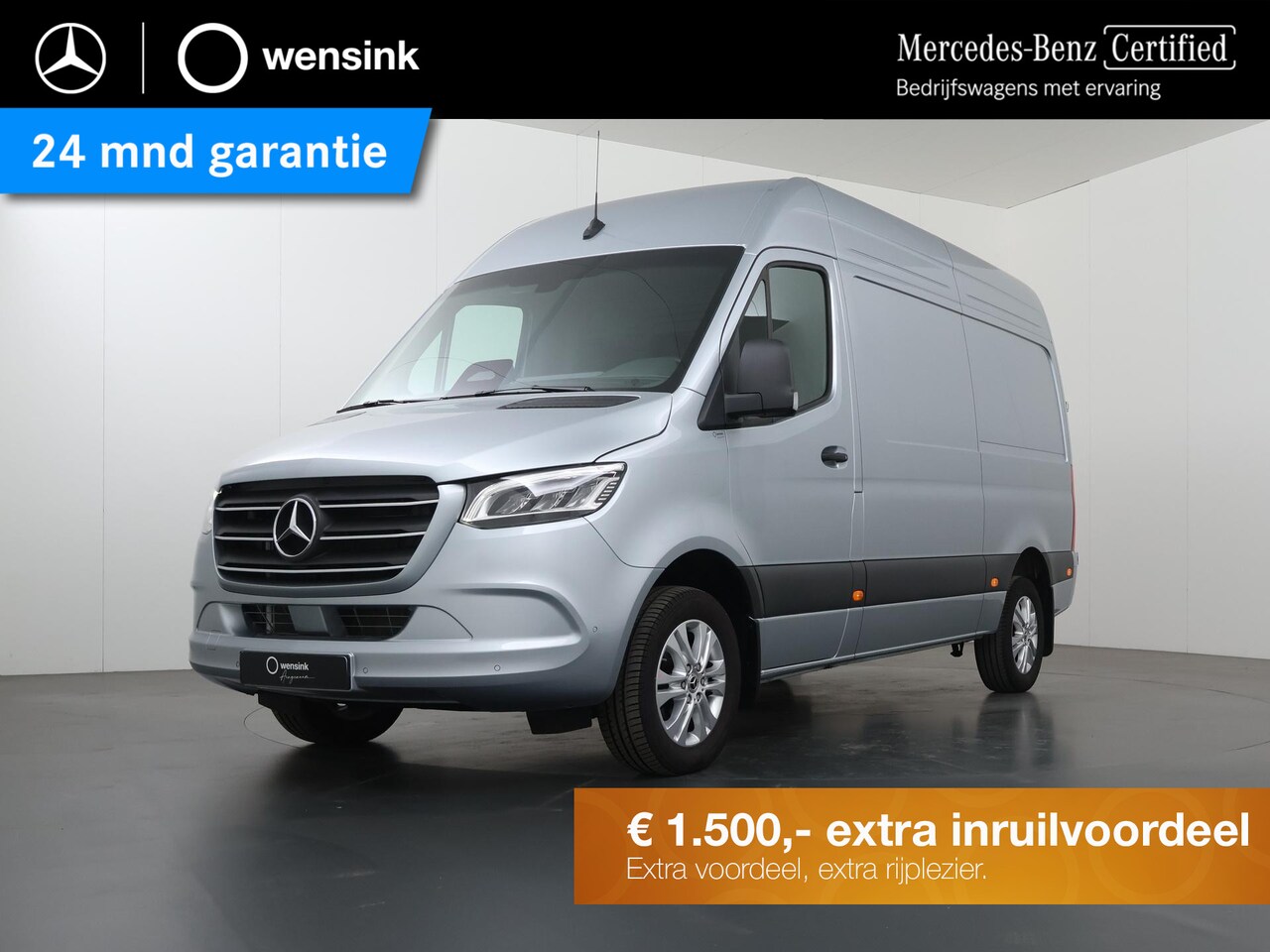 Mercedes-Benz Sprinter - 319 CDI | Aut. | L2 H2 | Select | LED Koplampen | 3-zits | Achteruitrijcamera | Navigatie - AutoWereld.nl