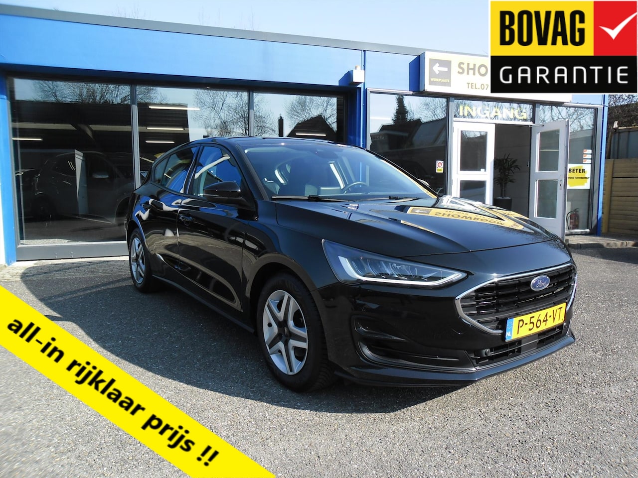 Ford Focus - 5 DRS ECOBOOST CONNECTED NIEUW MODEL NAV AIRCO PDC XENON RIJKLAARPRIJS - AutoWereld.nl