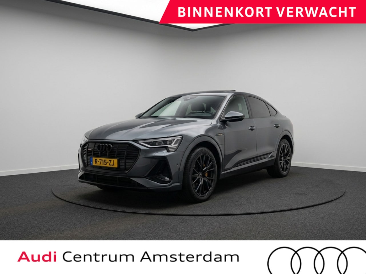 Audi e-tron Sportback - 55 quattro S edition 95 kWh 408 pk | Navigatie | Panoramadak | Parkeersensoren | Achteruit - AutoWereld.nl