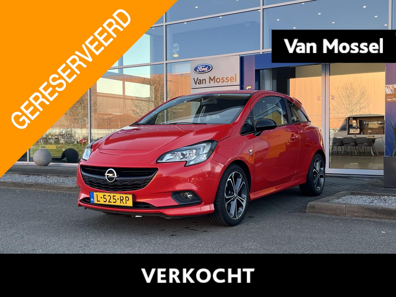 Opel Corsa - 1.4 Cosmo | Cruise Control | Achteruitrijcamera | Airco | Stoel + Stuurverwarming | Apple - AutoWereld.nl