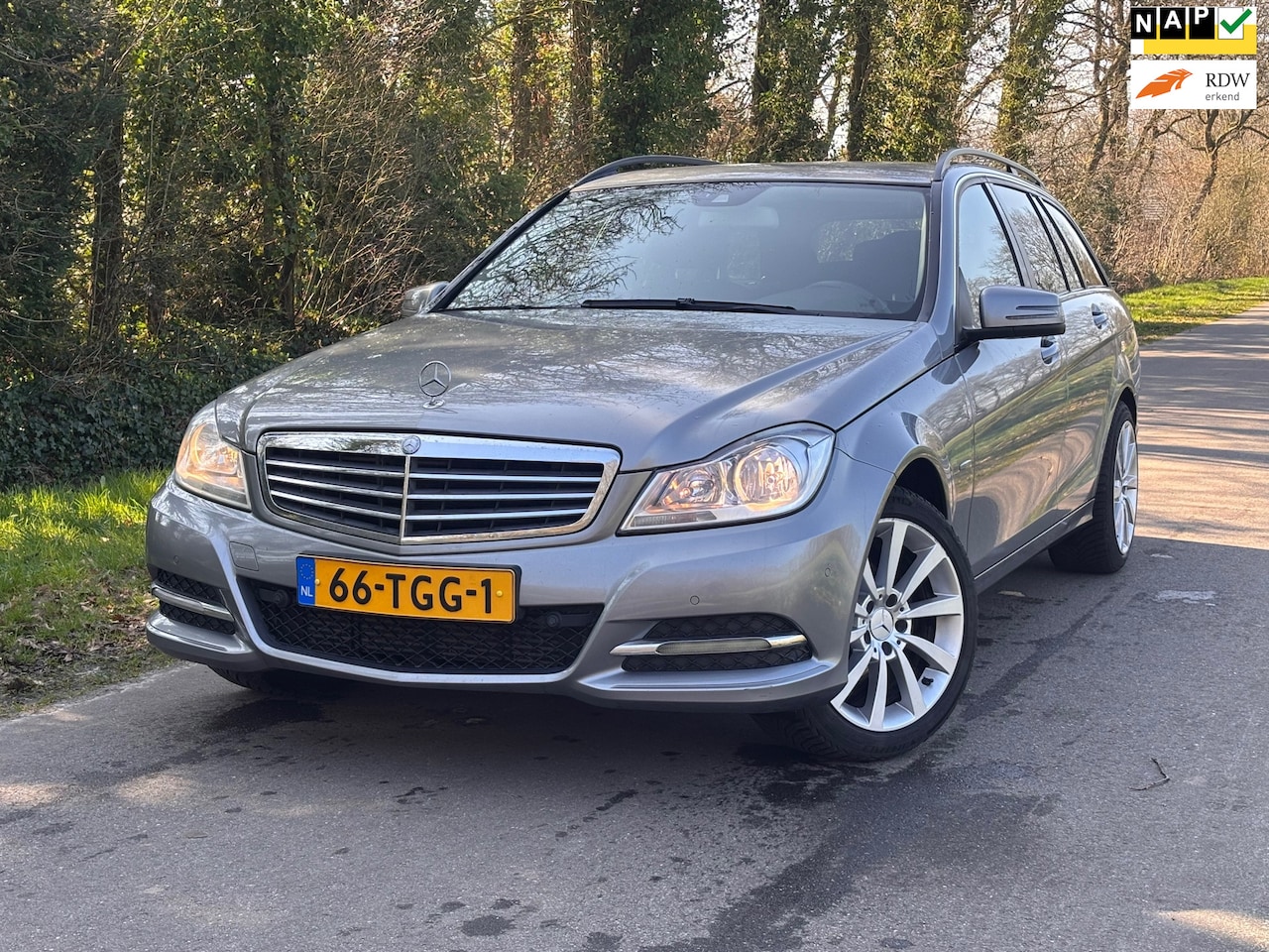 Mercedes-Benz C-klasse Estate - 180 Business Class | Cruise control + Navi | - AutoWereld.nl