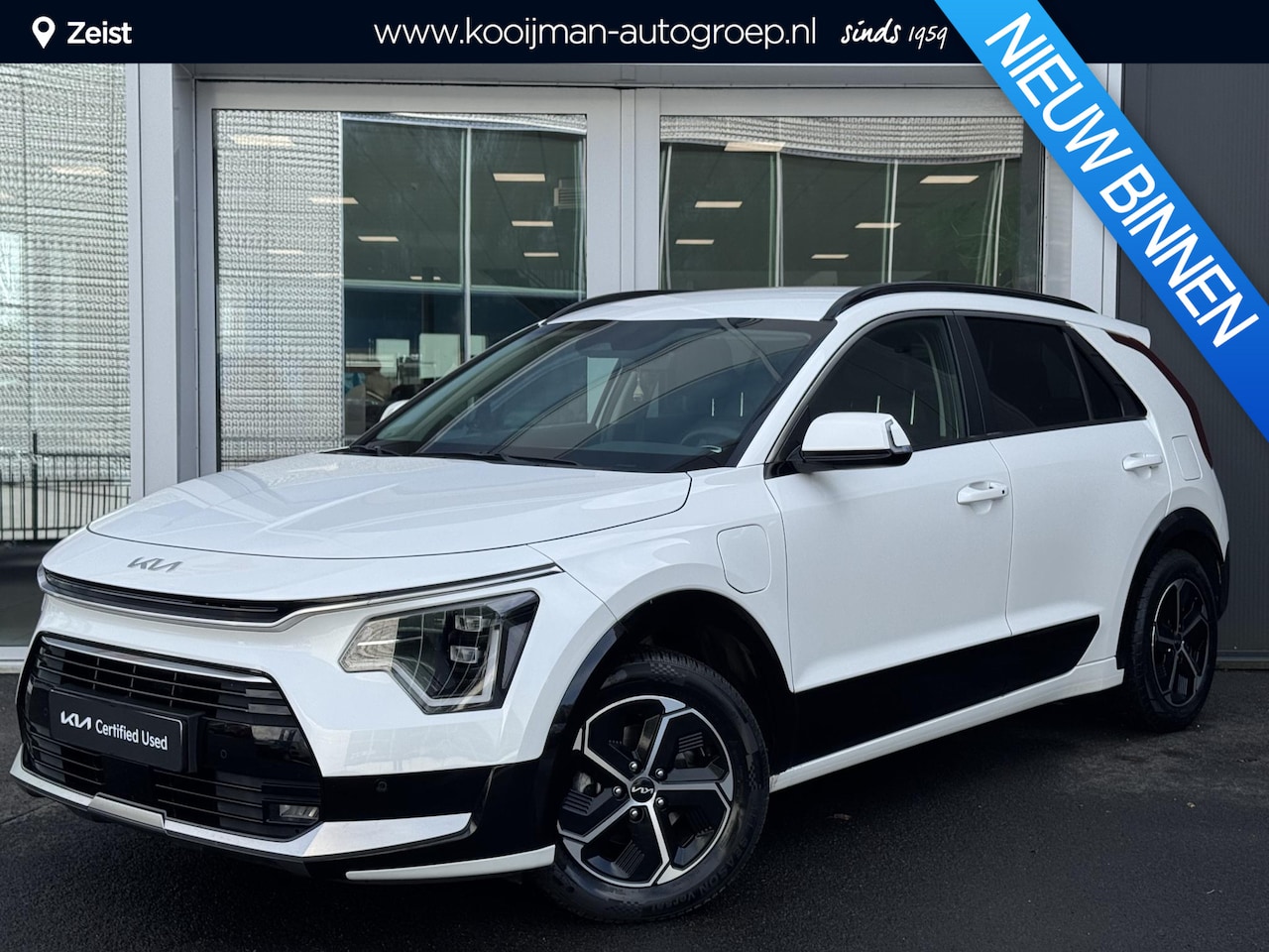 Kia Niro - 1.6 GDi PHEV DynamicPlusLine | Elektrische stoelen | Stoel/stuurverwarming | Automatische - AutoWereld.nl