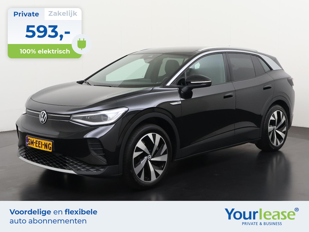 Volkswagen ID.4 - Pro 77 kWh | All-in 593,- Private Lease | Direct uit voorraad - AutoWereld.nl
