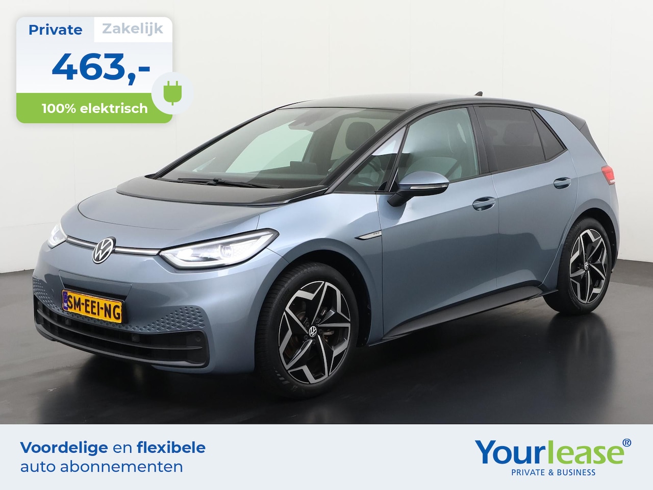 Volkswagen ID.3 - Pro 58 kWh | All-in 463,- Private Lease | Direct uit voorraad - AutoWereld.nl