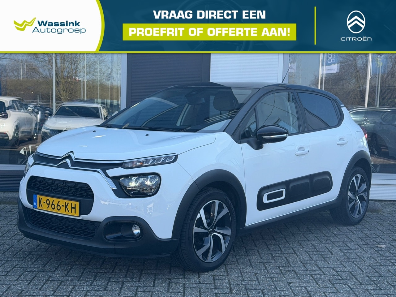 Citroën C3 - 1.2 PureTech 110pk EAT6 Shine | Navigatie | Camera | parkeersensoren | Cruise Control | Ap - AutoWereld.nl