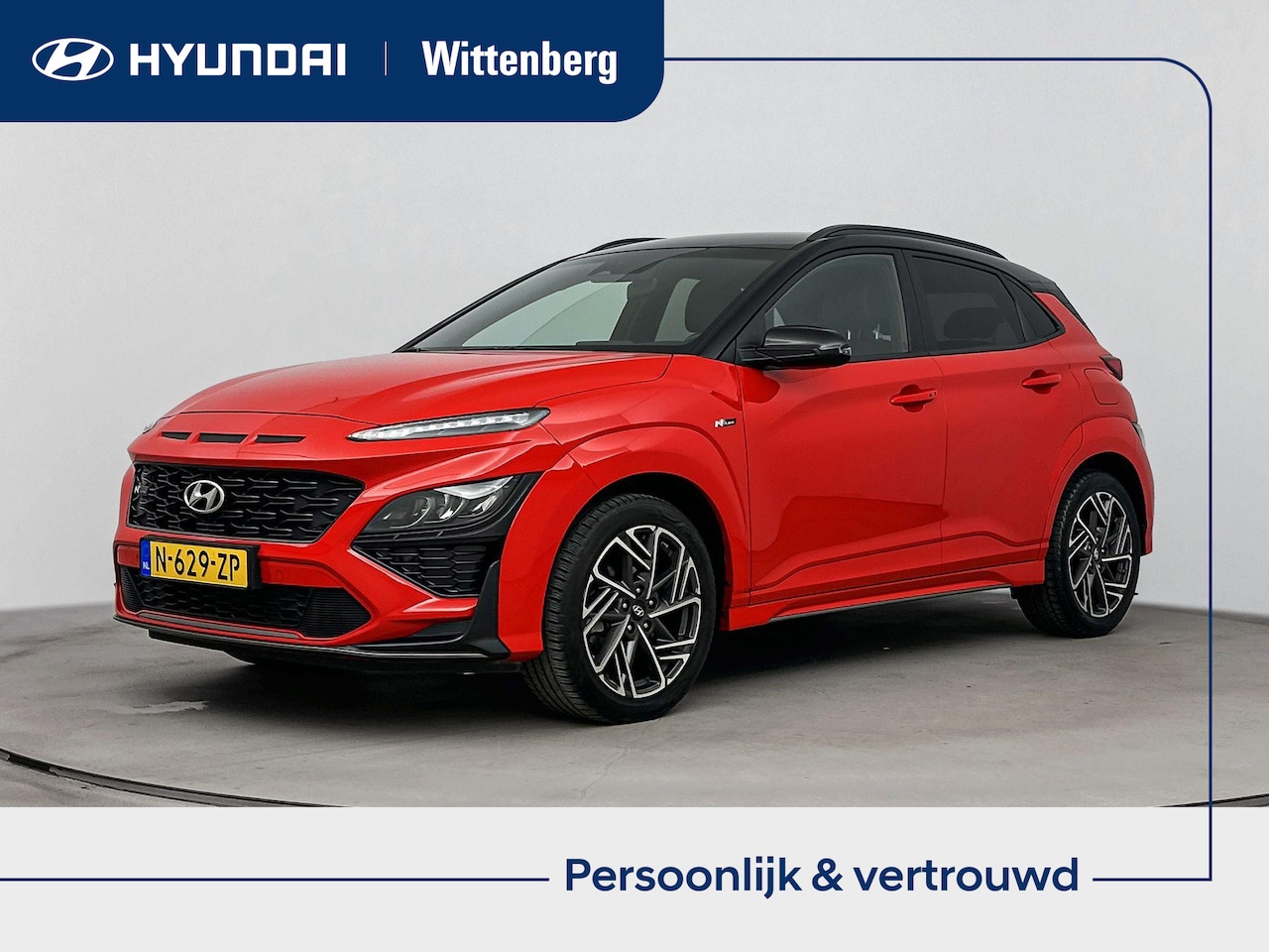 Hyundai Kona - 1.0 T-GDI N Line | 18" Lm-wielen | Two tone | Stoelventilatie | Smart Key | Navigatie | - AutoWereld.nl