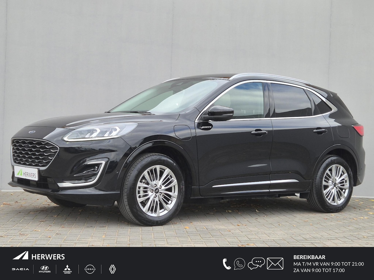 Ford Kuga - 2.5 PHEV Plug-in Vignale Automaat / Fabrieksgarantie tot 04-2026 / Driver Assistance Pack - AutoWereld.nl