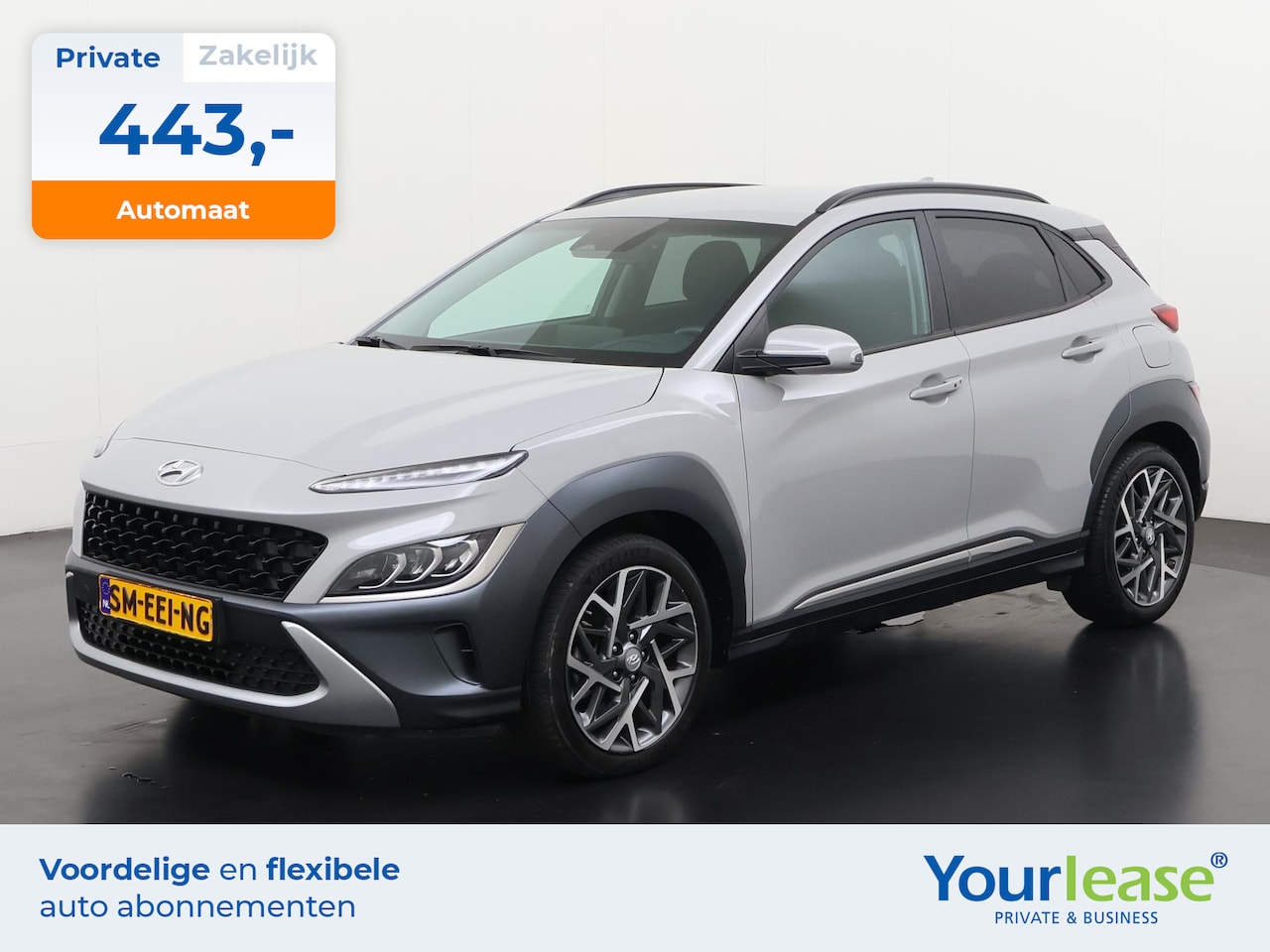 Hyundai Kona - 1.6 GDI HEV Fashion | All-in 443,- Private Lease | Direct uit voorraad - AutoWereld.nl
