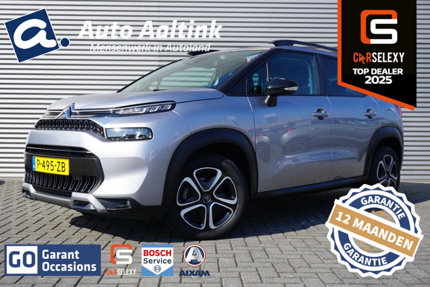 Citroën C3 Aircross - 110PK Feel HOGE ZIT | PARK. SENSOREN | NAVI | CARPLAY | EL CLIMA - AutoWereld.nl