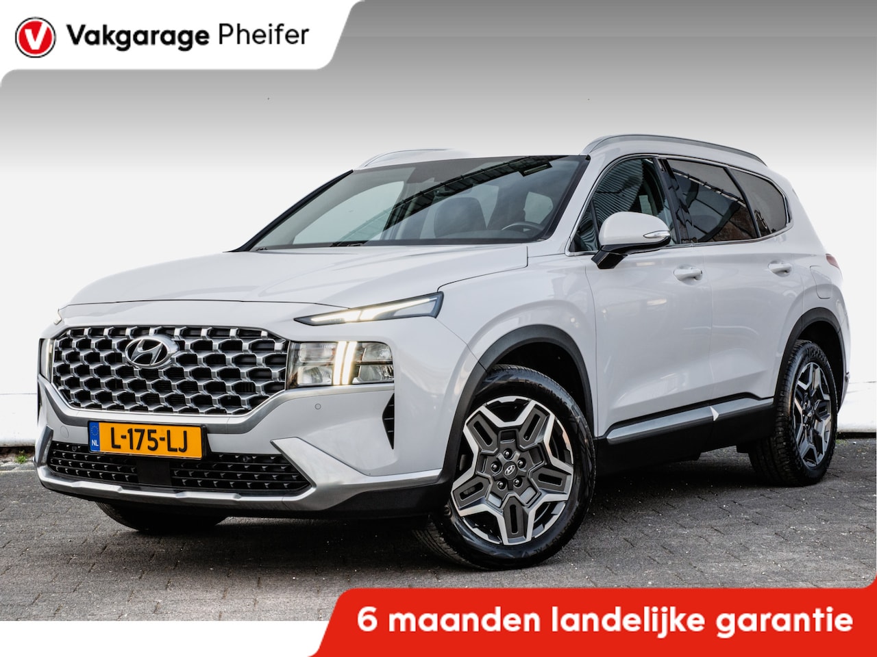 Hyundai Santa Fe - 1.6 T-GDI Aut. PHEV 265pk AWD 7p. Lederen int./ Stoelverwarming/ Camera/ Blindspot/ Krell - AutoWereld.nl