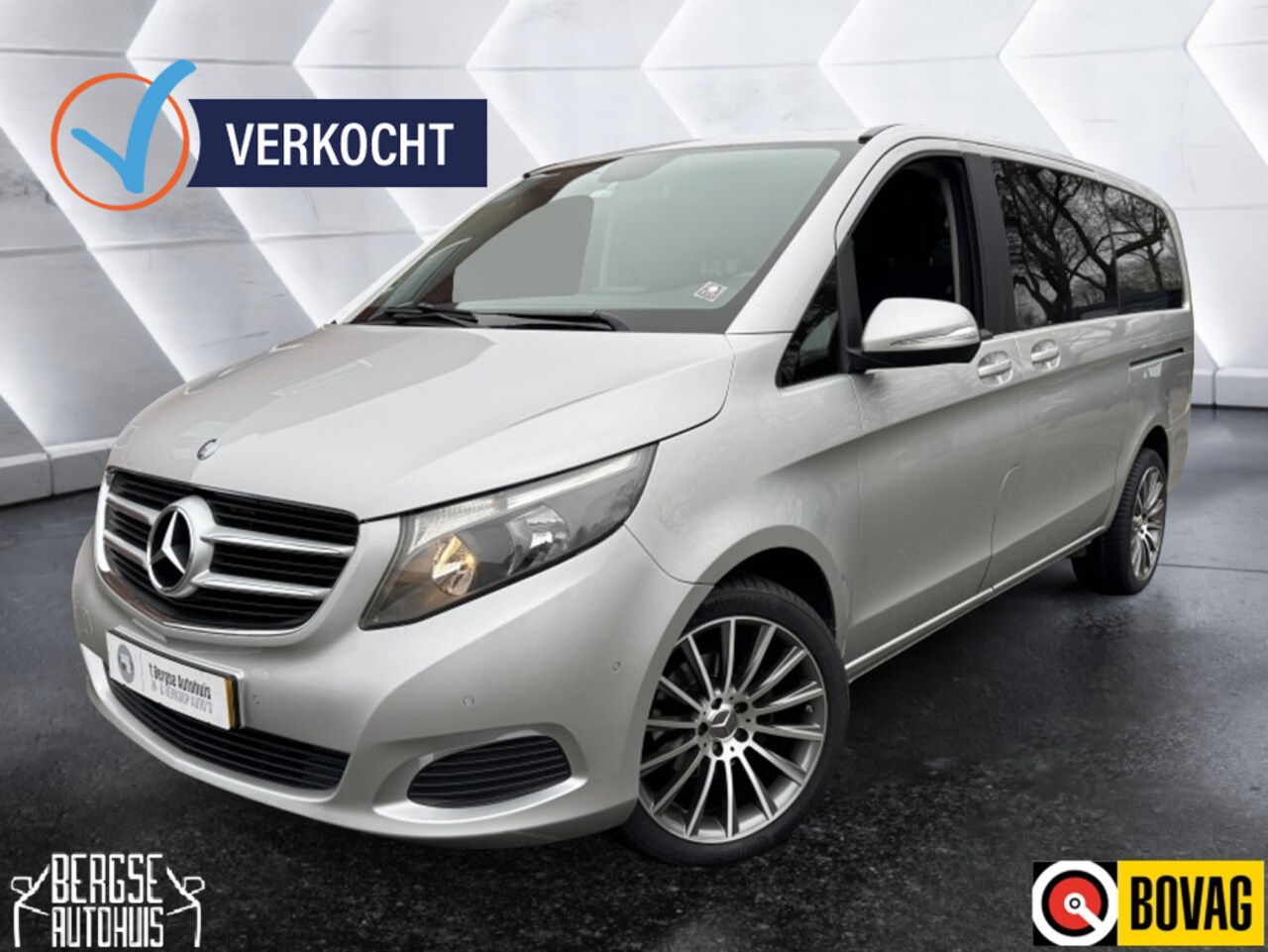 Mercedes-Benz V-klasse - 220d Lang DC Ed Dubbel Cabine 2x Schuifdeur - AutoWereld.nl